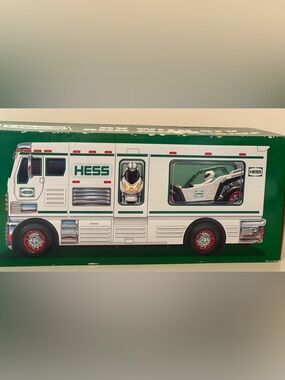 Hess RV with ATV and Motorbike - NIB NEW IN BOX